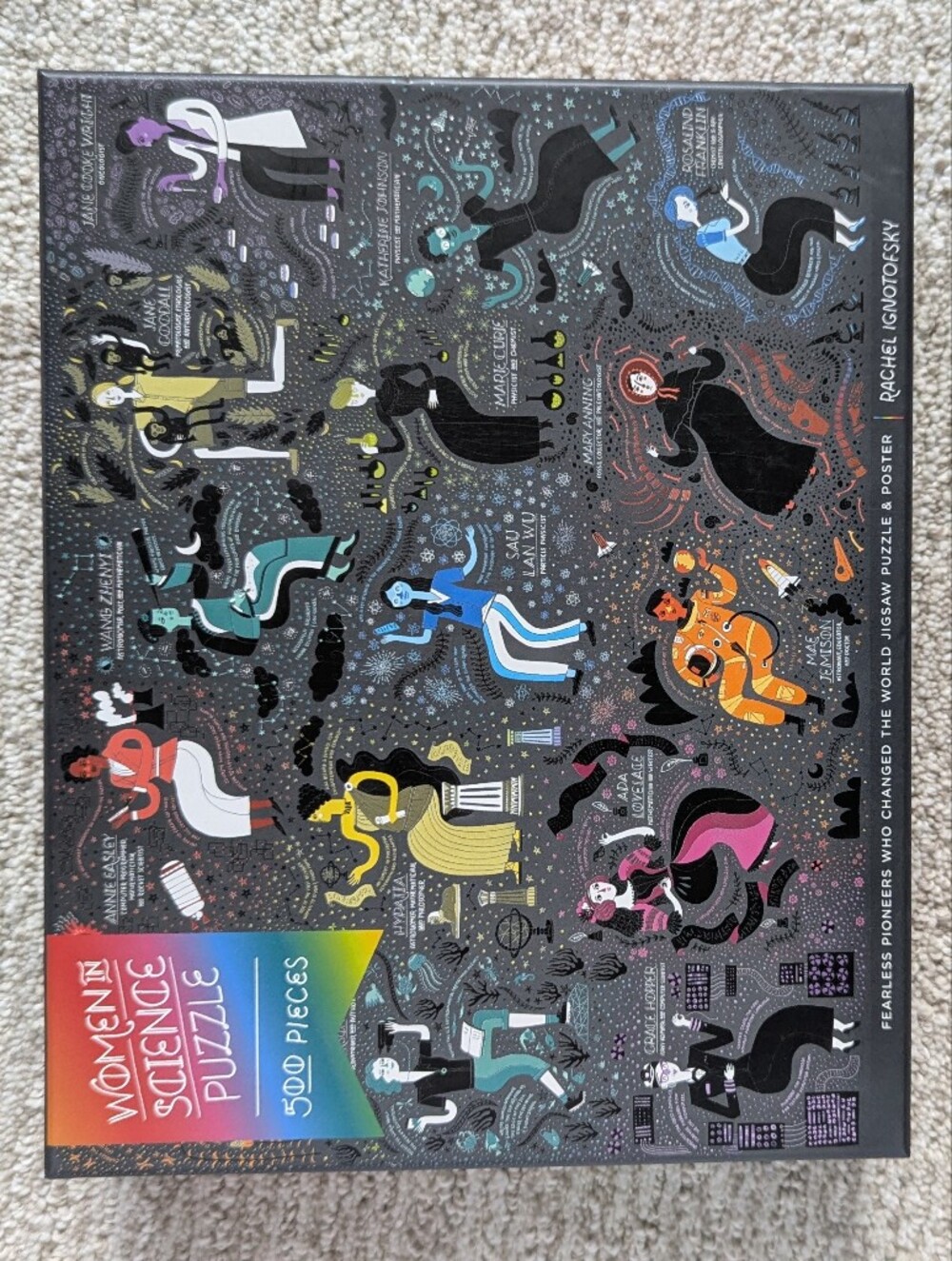 Puzzle "Women in Science: Fearless Pioneers Who Changed the World" 500-Piece